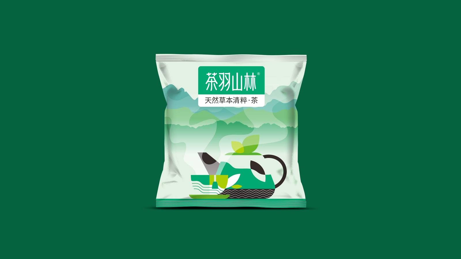 茶羽山森品牌茶叶宣传包装-第2张