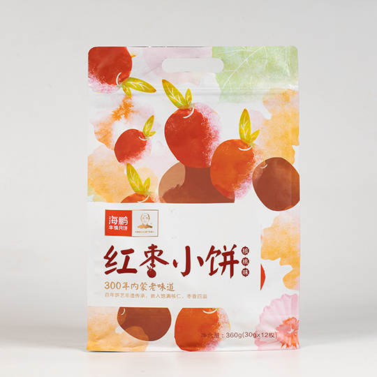 红枣小饼品牌宣传零售包装