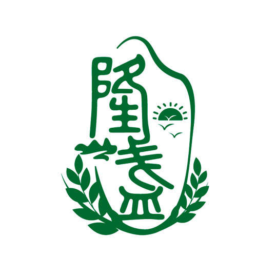 隆盏珍香大米logo设计