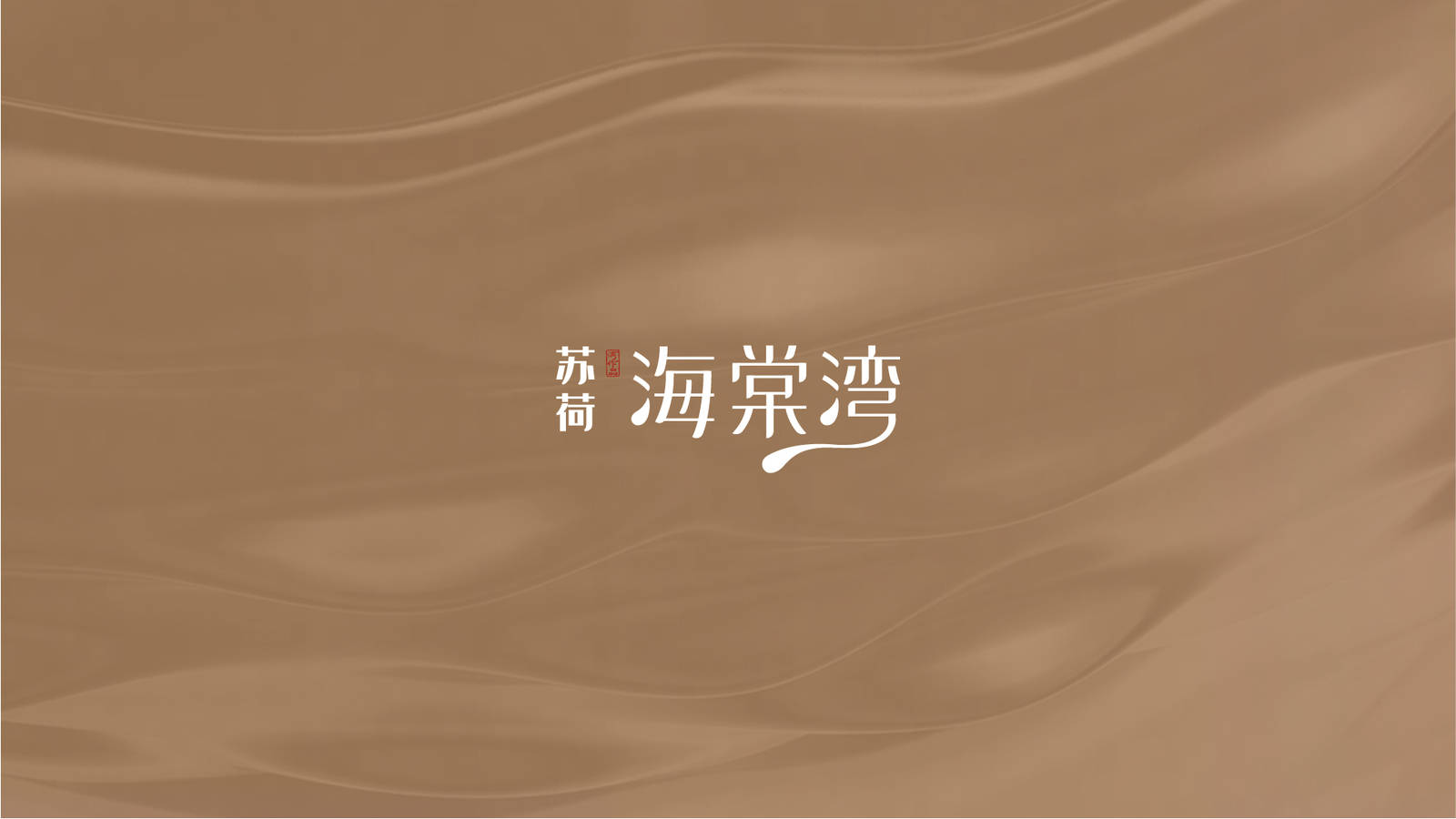 海棠湾字体LOGO设计-第2张