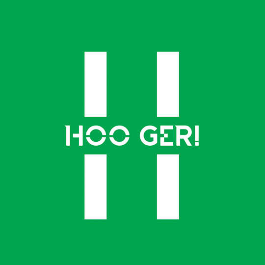 Hoo ger！啤酒咖啡吧 LOGO设计