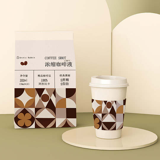 速溶咖啡快销零售品牌包装设计