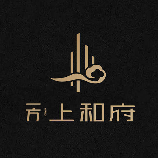 中式地产项目品牌标志LOGO设计