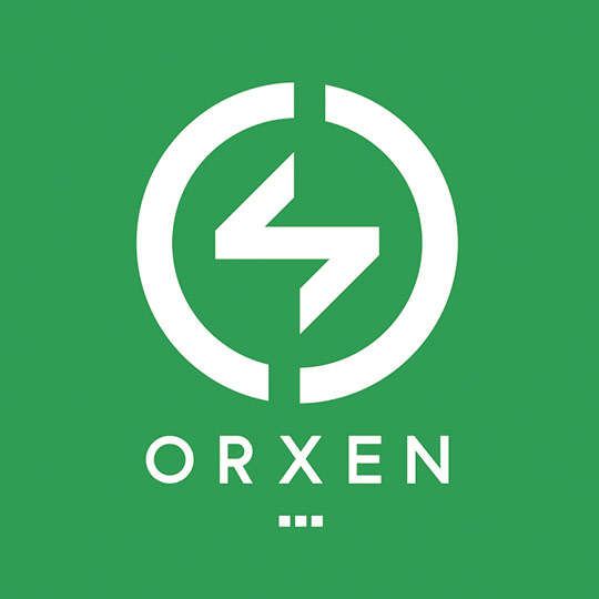 Orxen互联网充电科技品牌LOGO设计