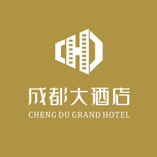 成都大酒店品牌标志LOGO设计