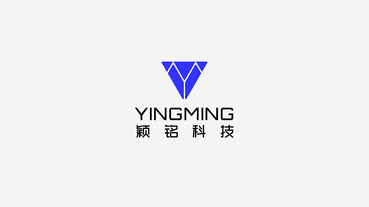 颖铭科技互联网品牌标志LOGO设计-第1张