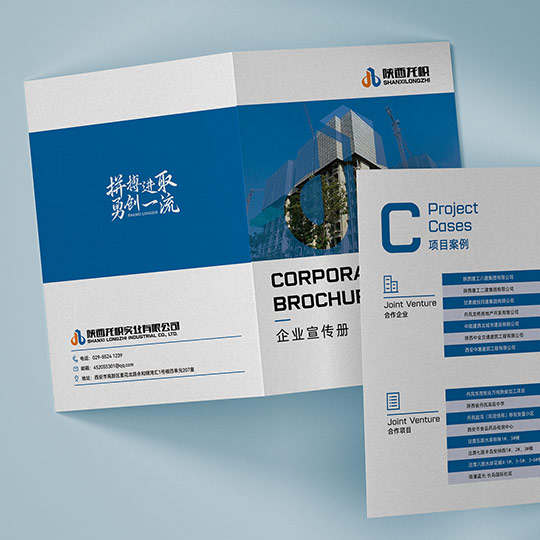 建筑行业品牌地产画册印刷类设计