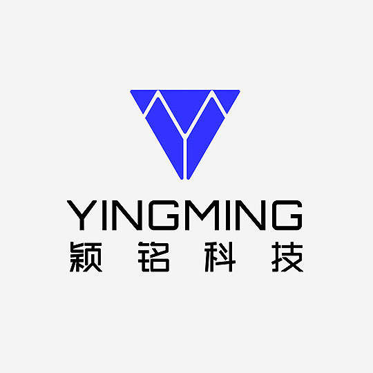 颖铭科技互联网品牌标志LOGO设计