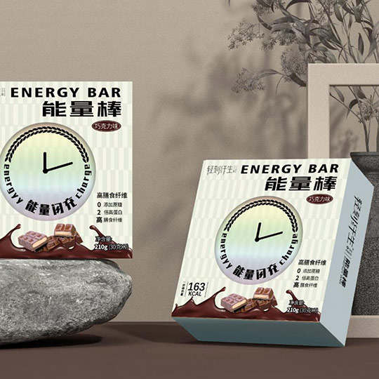 能量棒品牌宣传纸盒包装