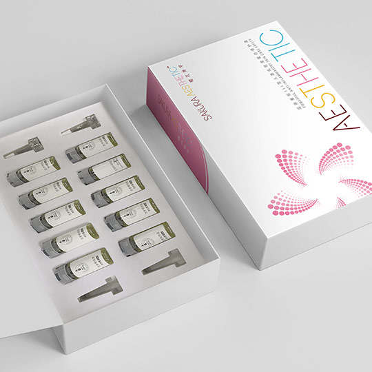 医美品牌系列产品宣传包装盒