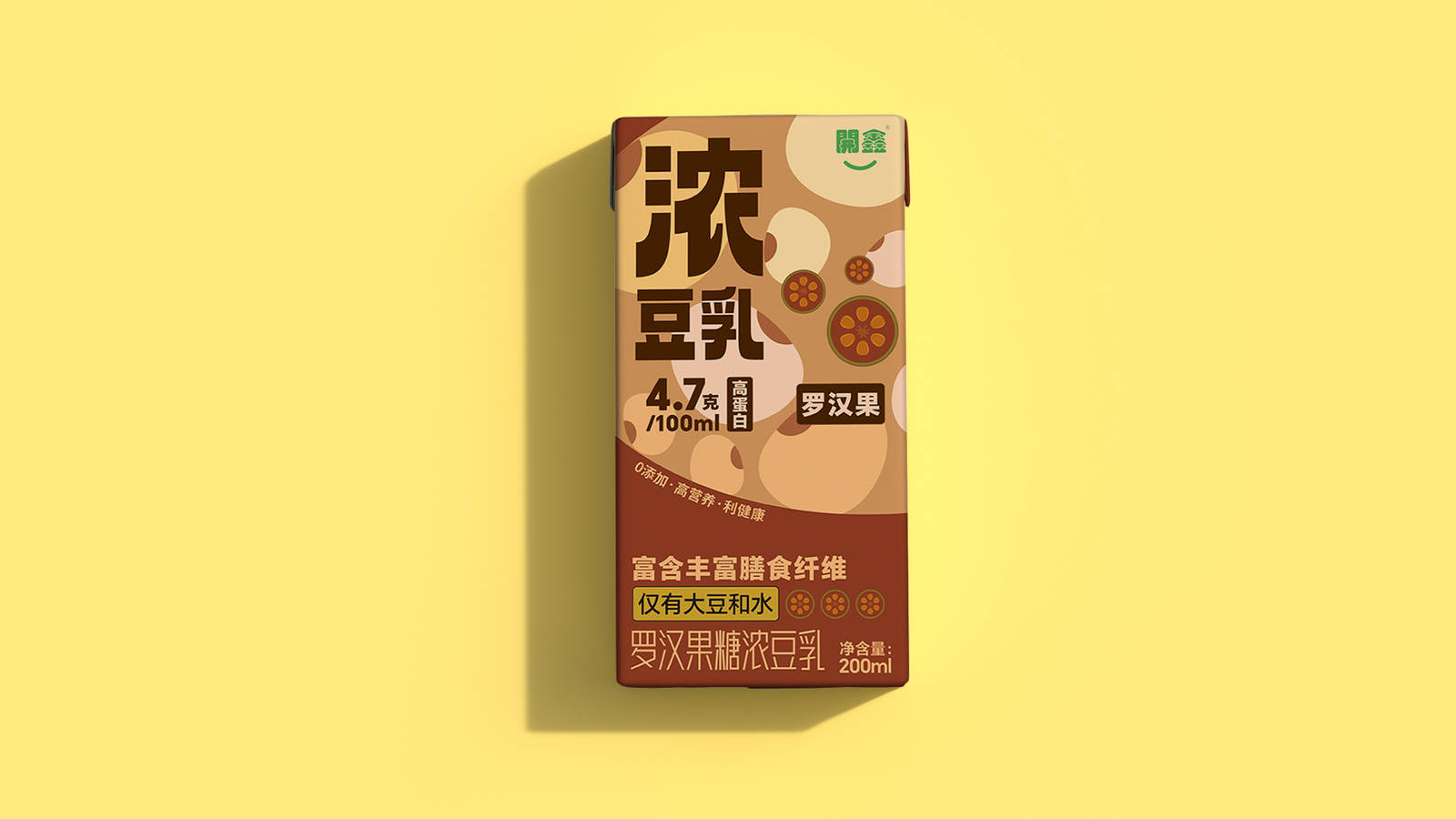 開鑫浓豆乳产品系列宣传包装-第14张